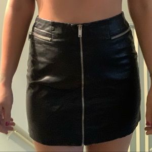 Leather Skirt